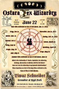 Ostara Sex Wizardry - SumSol, June 22, 2013